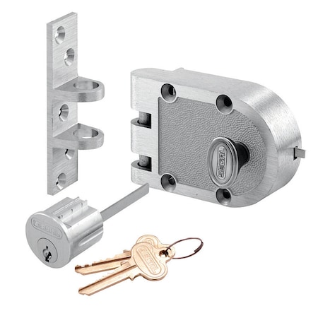 Prime-Line Prime-Line Segal Brushed Chrome Deadbolt SE 15323